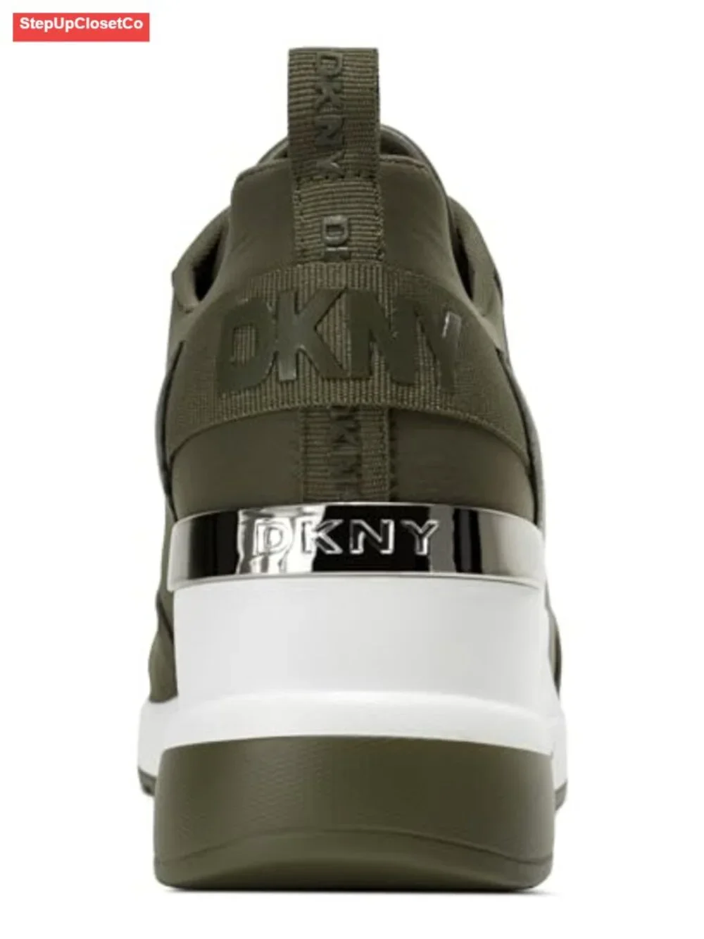 Women's Lace-Up Wedge Sneakers Lightweight Slip-On Fashion Shoes